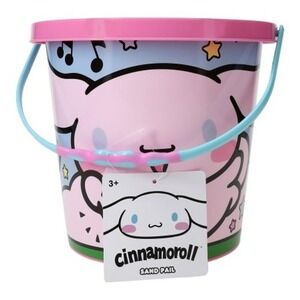 Hello Kitty Cinnamoroll Multi-Purpose Bucket NWT 8.13x7.25in Crafts Holiday Toys